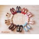 Sentaro Juice Low and Mid Heel Shoes(10 Colours/Full Payment Without Shipping)